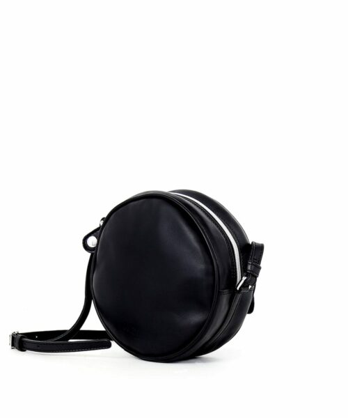 LILA Round Bag black