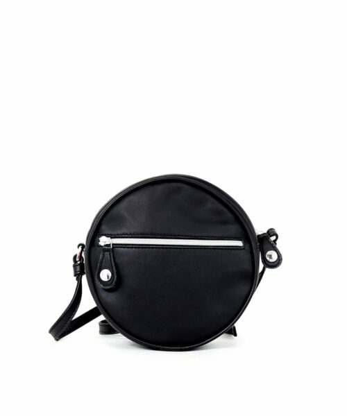 LILA Round Bag black