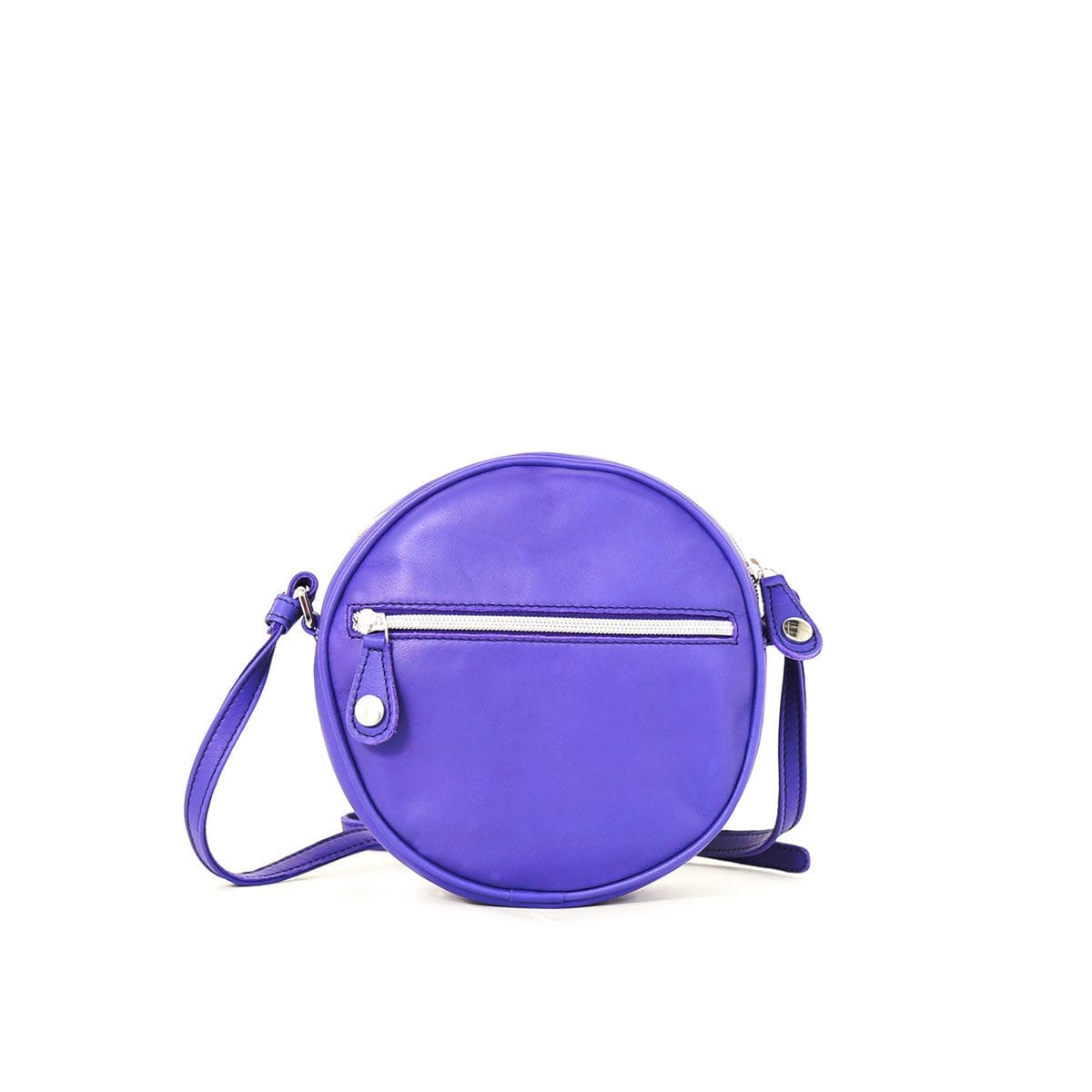 Lila Round Bag Violet Lumi Accessories Home Colorful Lila Round Bag Violet