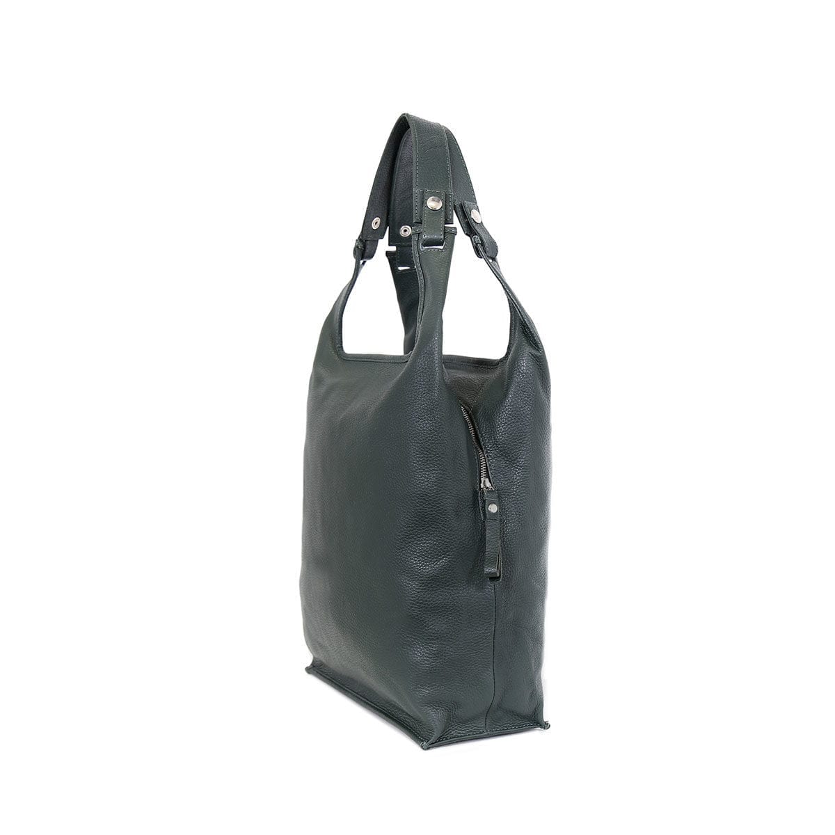 LUMI Classic Supermarket Bag Large, in petrol.