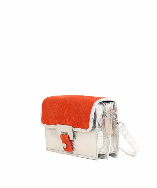 Pauliina Limited Edition Day to Evening Bag in coral.