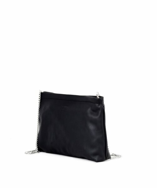 Tamara T-Bag in black converts nicely from day to night.