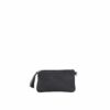 LUMI Anna Wallet in black.