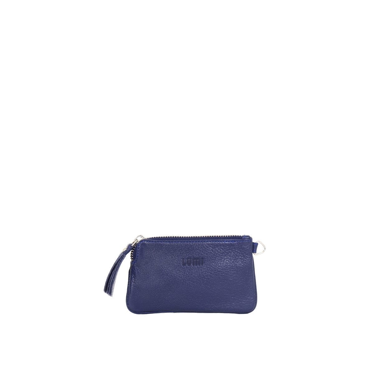 LUMI Anna Wallet in ocean blue.