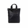 LUMI Daniel Tote Backpack in black. Wear it on your back or use it as a tote bag, this roomy bag is great for all your urban adventures. It fits a 15" laptop and your daily essentials.