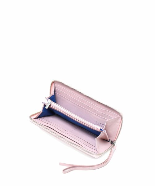 LUMI Large Ziparound Walet in Light Pink