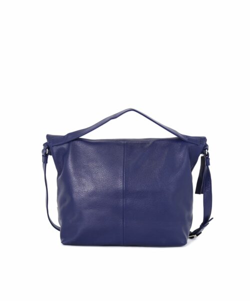 Lyydia Shoulder Bag in ocean blue.