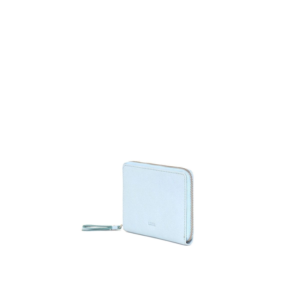 LUMI Medium Ziparound Walet in Light Blue