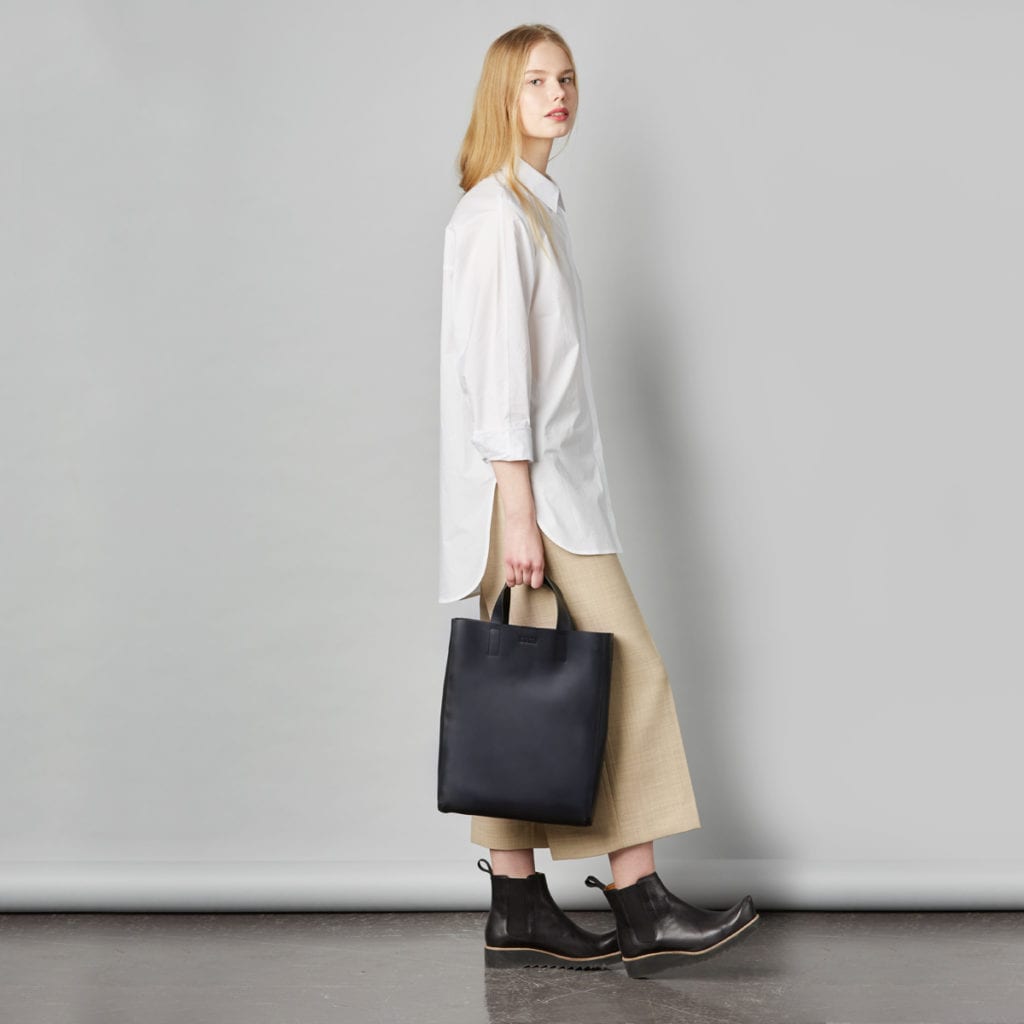 Ritva Open Tote Black Lumi Accessories