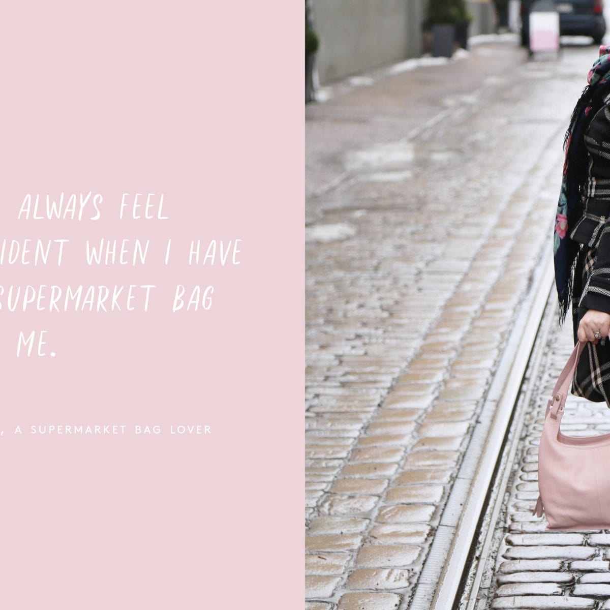 Supermarket Bag Lover Katja talks about her favourite LUMI Supermarket Bag.