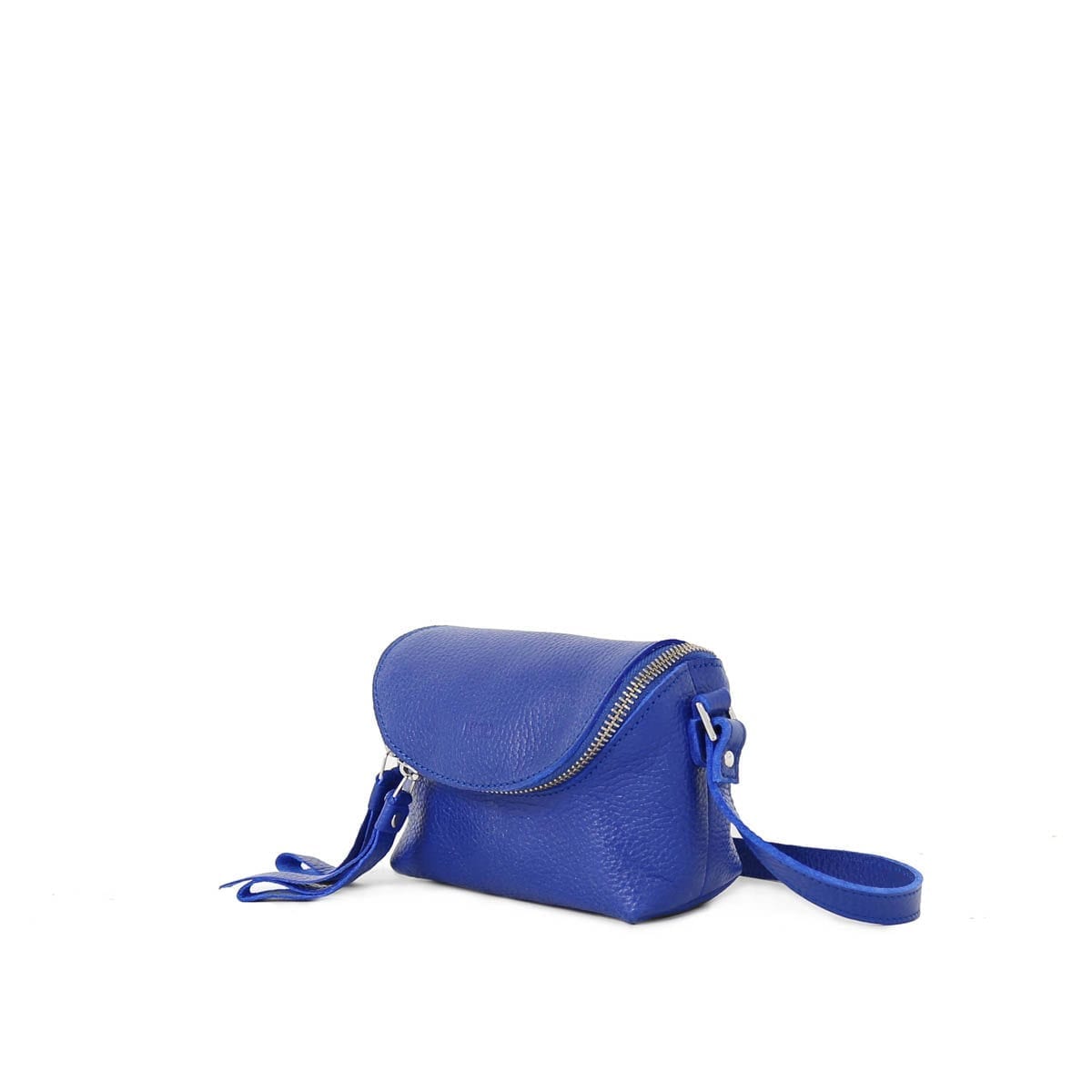 Rosita Microbag Blue and silver.