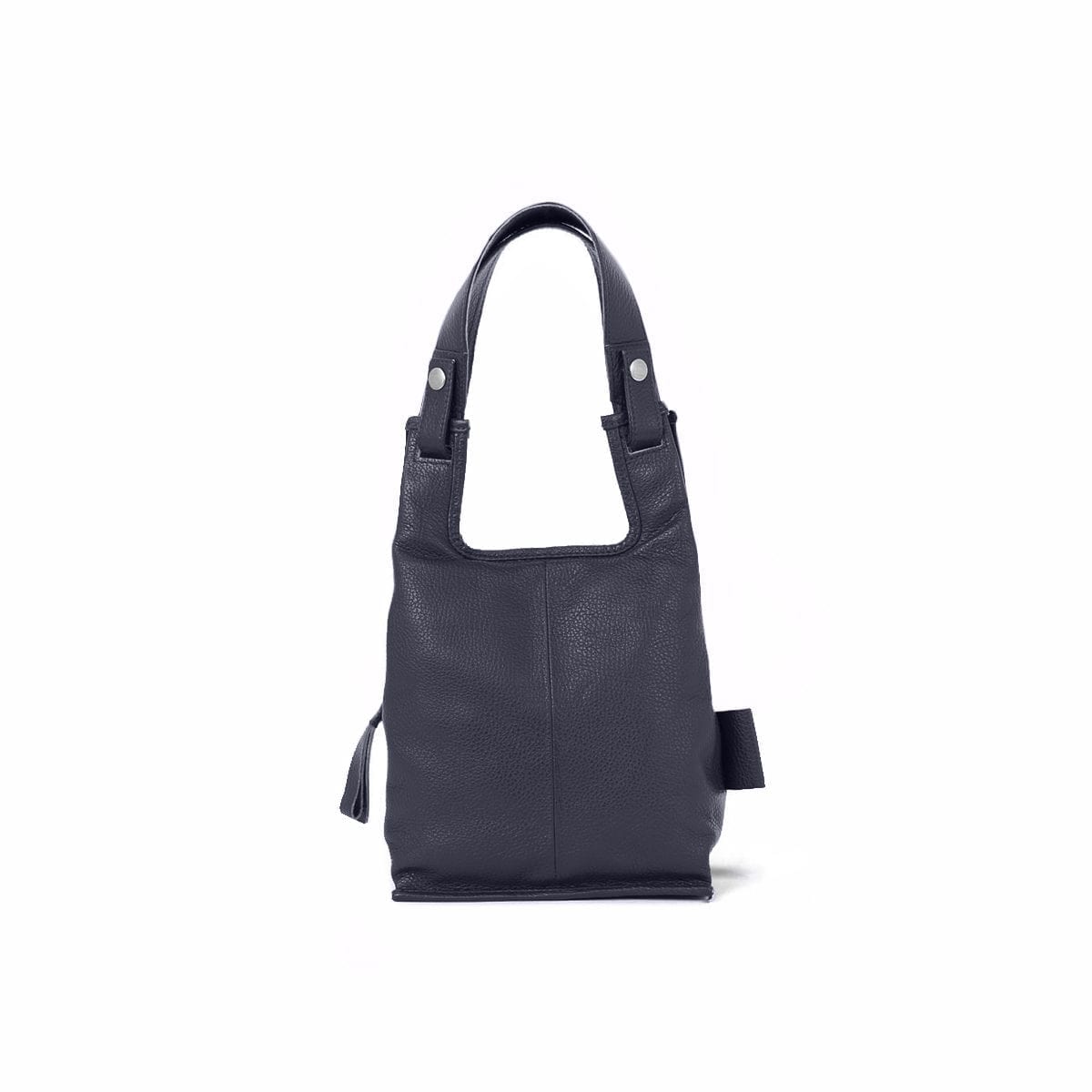 Supermarket Bag XS in navy blue.