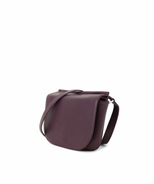 Laila Flat Cross Body Bag Grape.