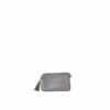Anna Simple Zipper Pouch Grey
