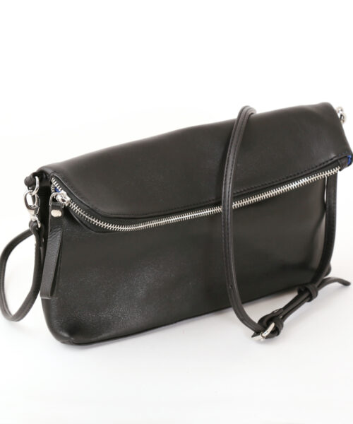 Alternative view of Stefanie Large Pouch Black