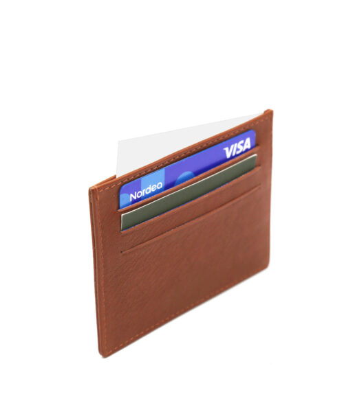 Alternative view of Matt Card Wallet Cognac