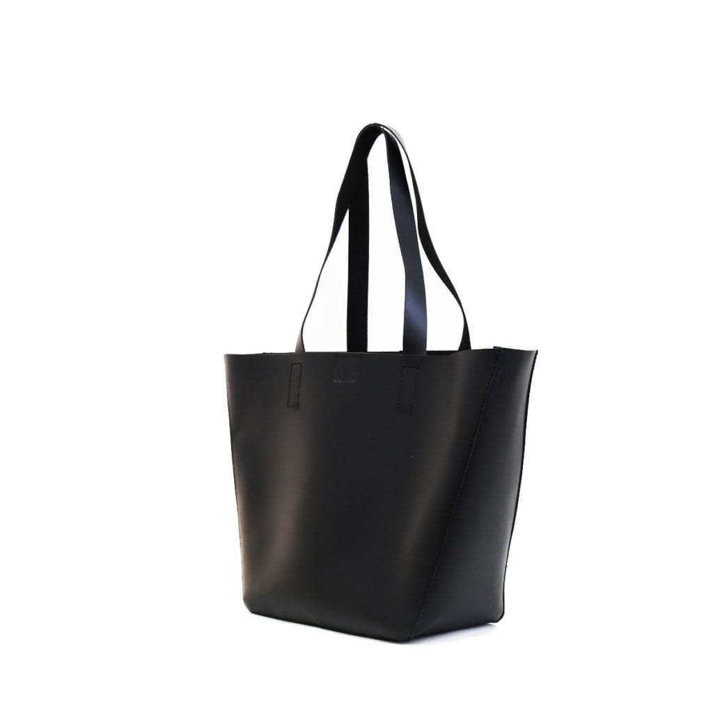 Alma Open Tote Black Lumi Accessories