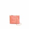 Laura Envelope Clutch Coral Python (Outlet)