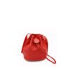 Beata Small Bucket Bag Coral