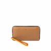 Orvokki Large Wallet Beige Orange (Outlet)