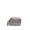 Ebba Quilted Crossbody Silver