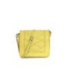 Elli Quilted Flap Crossbody Yellow