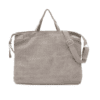 East-West Khaki Perforated Tote