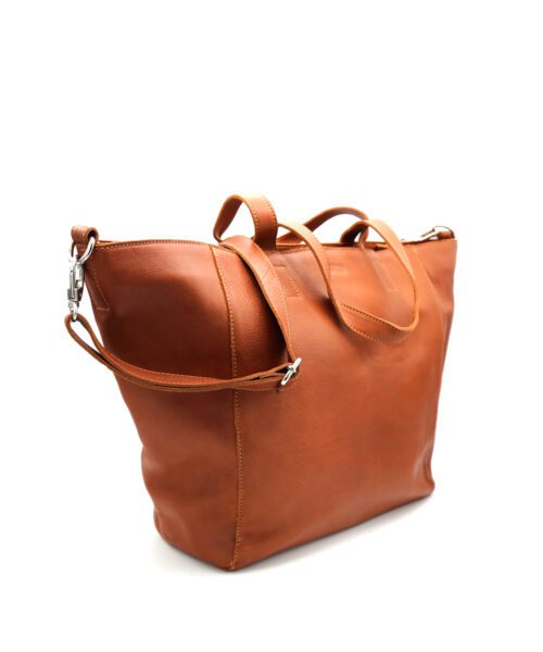 Alternative view of Eevi Soft Large Work Tote Cognac