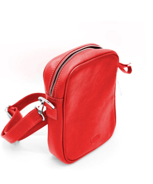 Alternative view of North-South Crossbody Red