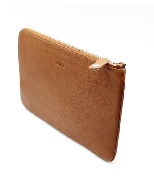 Alternative view of Ilari 10" Computer Pocket Cognac