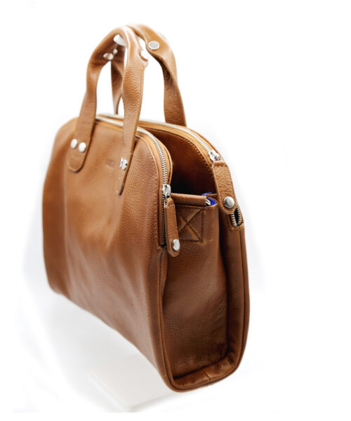 Alternative view of Johan Small Business Bag Cognac