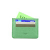 Fanny Flat Card Wallet Green