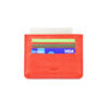 Fanny Flat Card Wallet Red