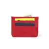 Fanny Flat Card Wallet Cherry