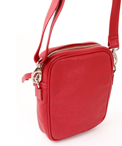 Alternative view of North-South Crossbody Cherry