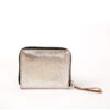 Ziparound Wallet Small Silver