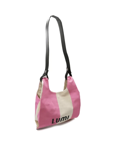 Alternative view of Canvas Supermarket Bag Small Pink