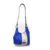 Canvas Supermarket Bag Small Blue