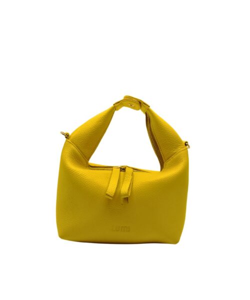 Alternative view of Kiara Mini Hobo Yellow