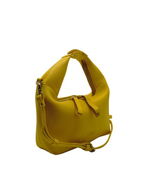 Alternative view of Kiara Mini Hobo Yellow