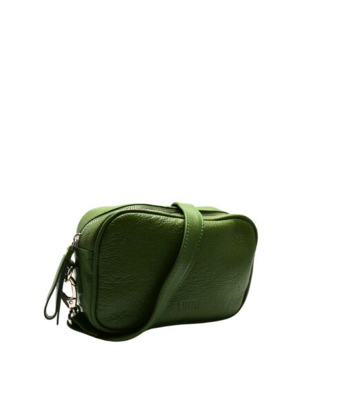 Alternative view of East-West Crossbody Olive Green