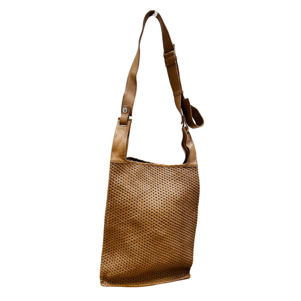 Supermarket Bag Large Woven Brown (Outlet)