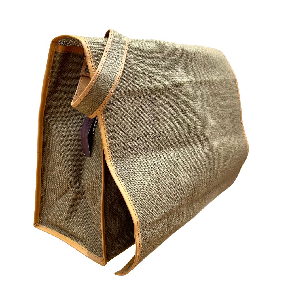 Jute Bag Olive Green (Outlet) - Image 2